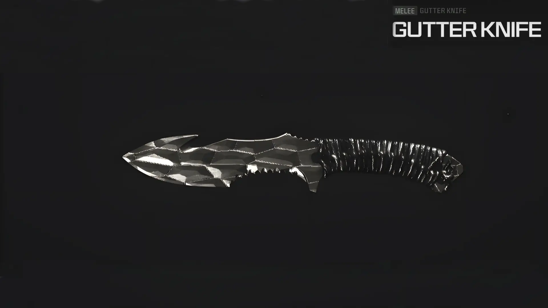 mw3 gutter knife forged camo